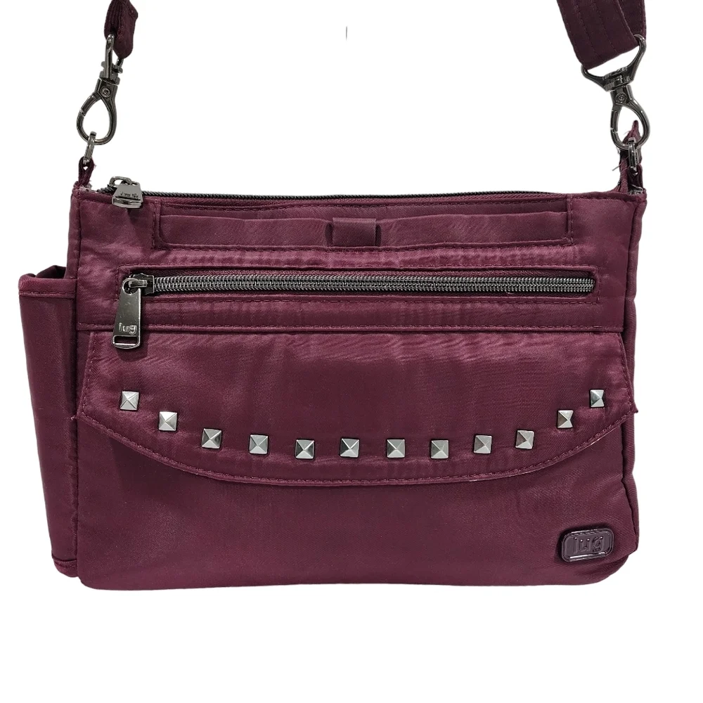 LUG PACER CROSSBODY WITH STUD DETAIL